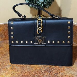 Badgley Mishka Black Studded Purse, NWT